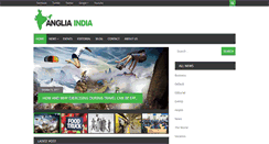 Desktop Screenshot of angliaindia.com